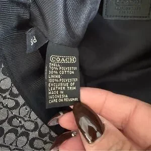 Coach | Accessories | Coach Vintage Y2k Retro Gray Black  display picture 1